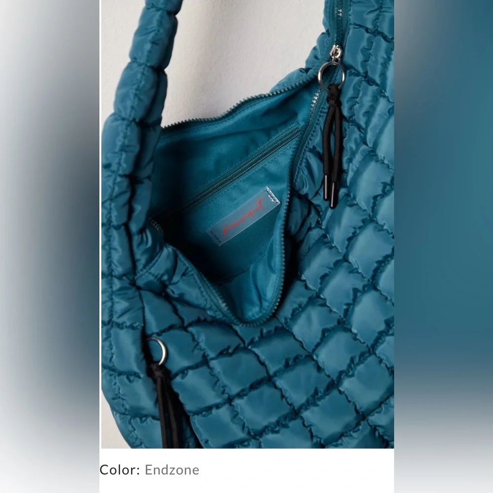 Free People Movement ~ Quilted Carryall Bag/Purse * NWT * - Picture 5 of 12